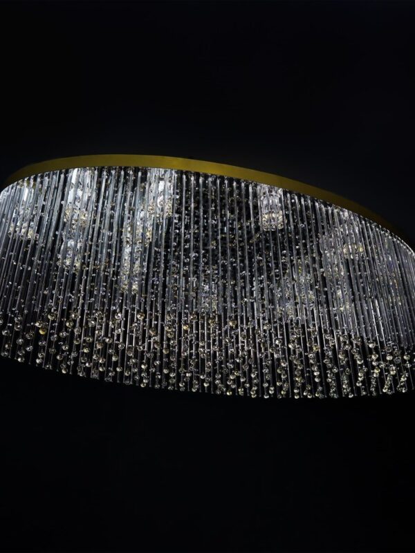 Crystal Square Chandelier