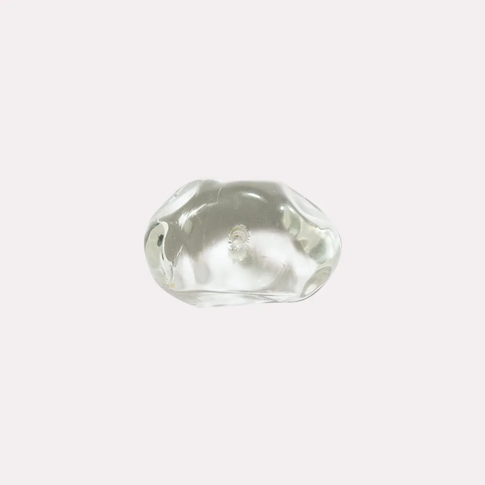 Clear borosilicate glass stones 50×30 mm for chandeliers