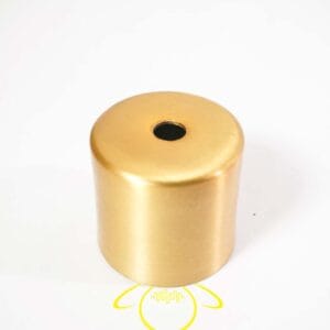 Gold E27 candle holder – brushed Grade-304 stainless steel candle cover for chandeliers and jhumars