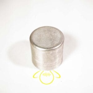 Stainless steel E27 candle holder in natural Grade-304 finish for chandelier and jhumar fixtures
