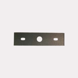 Black Stainless Steel Mounting Bracket – 4 Inch | Lighting Component for Chandeliers