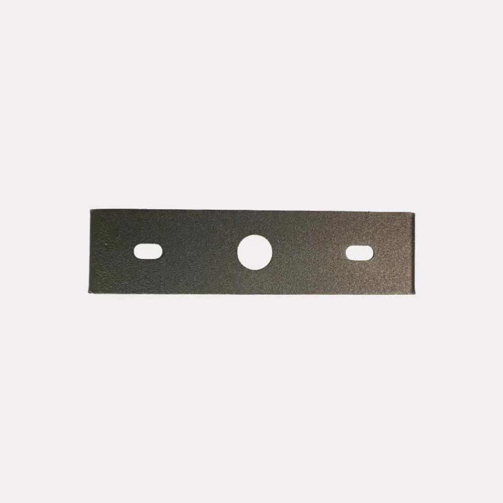 Chandelier mounting bracket with black metal finish for ceiling installation – Jagmag Lights