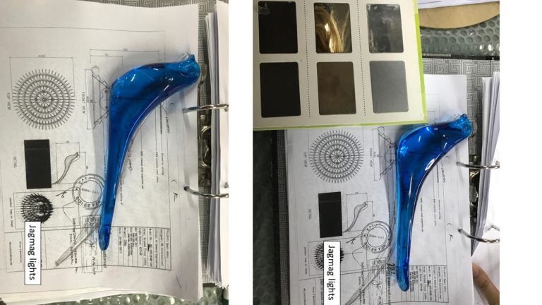 Large bespoke round chandeliers installed in the Hyatt Regency lobby