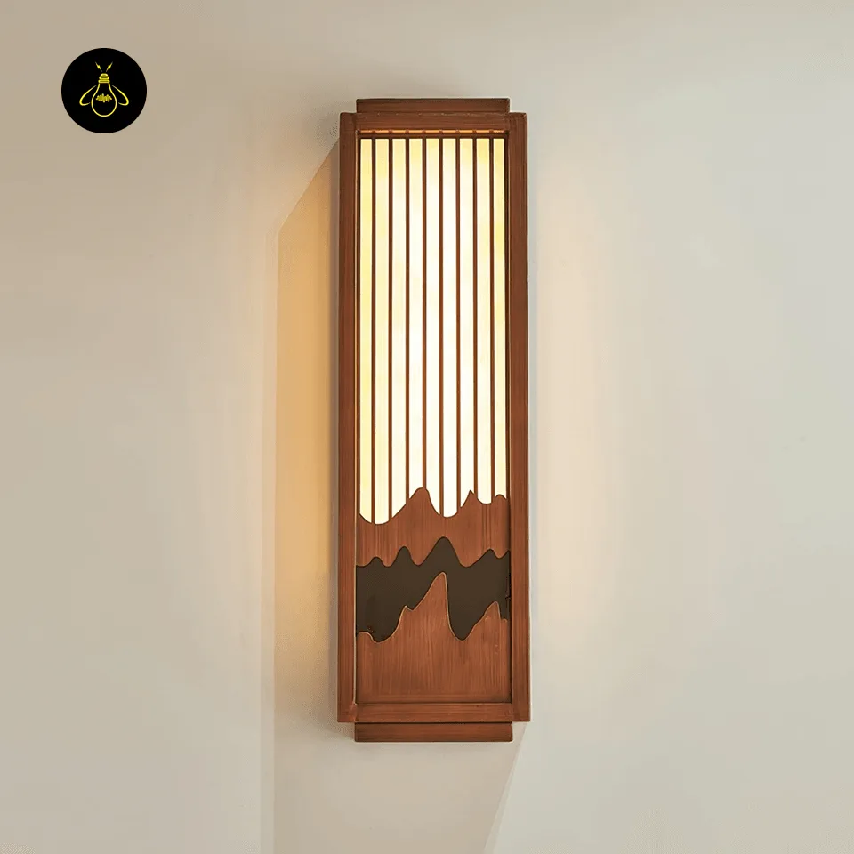 Garden Wall Lights - Premium 75 cm Alabaster Outdoor Sconce 2 IP65 garden wall light 75 cm tall with warm diffuser at a villa entrance