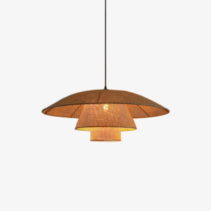 Jagmag Lights Rattan Pendant Light | Hat Weave Design | E26/E27 - Fancy and Decorative lights - Brand name jagmag lights
