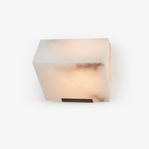 Jagmag Alabaster Wall Sconce with Natural Light Diffusion, White Alabaster Panel, for Stairways and Hallways - Fancy and Decorative lights - Brand name jagmag lights