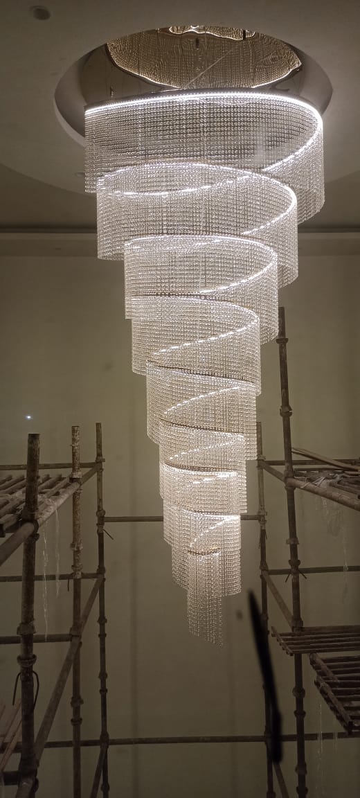 Residential lighting project view from SKA Divya Towers