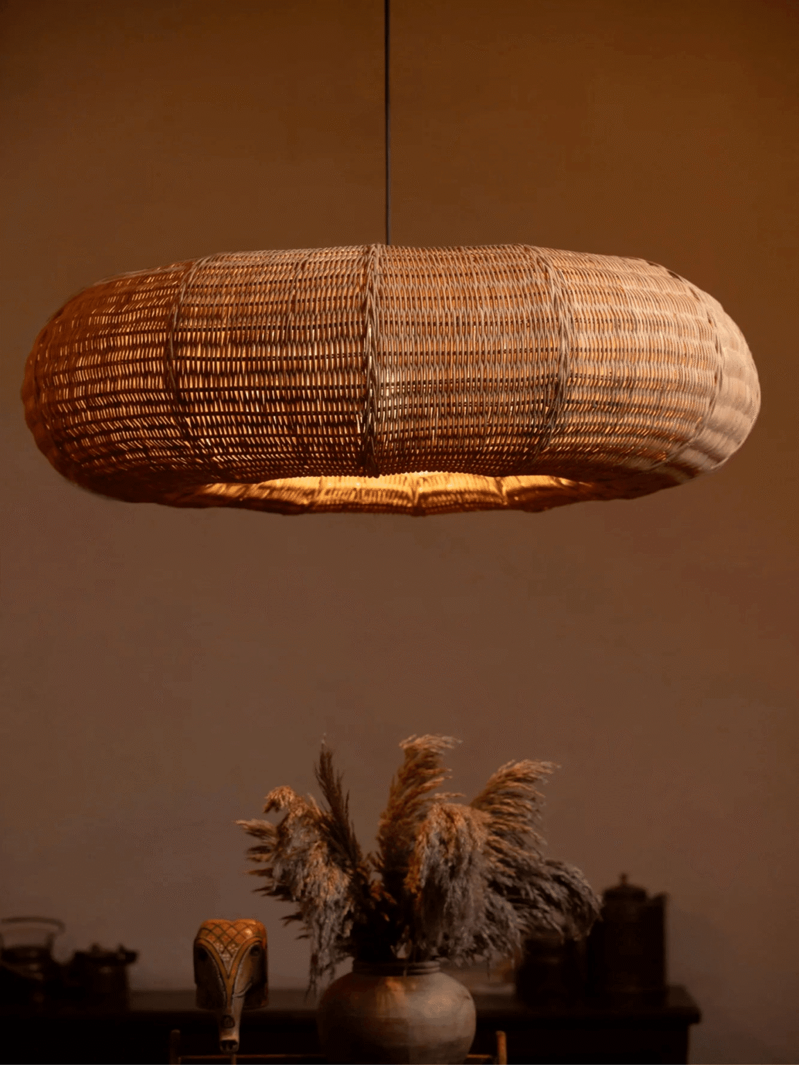 Wicker Hanging Light - Fancy and Decorative lights - Brand name jagmag lights
