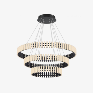 Carousel-Inspired Chandelier Lights | Integrated LED Rings | Jagmag Lights