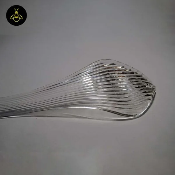 Snake plant glass leaf, borosilicate, 8 mm thick