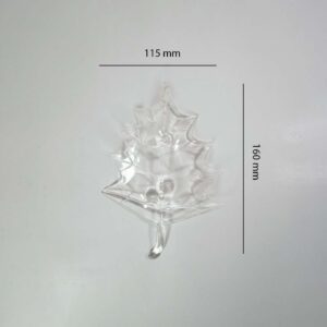 Glass maple leaves supplied 100 pieces per box