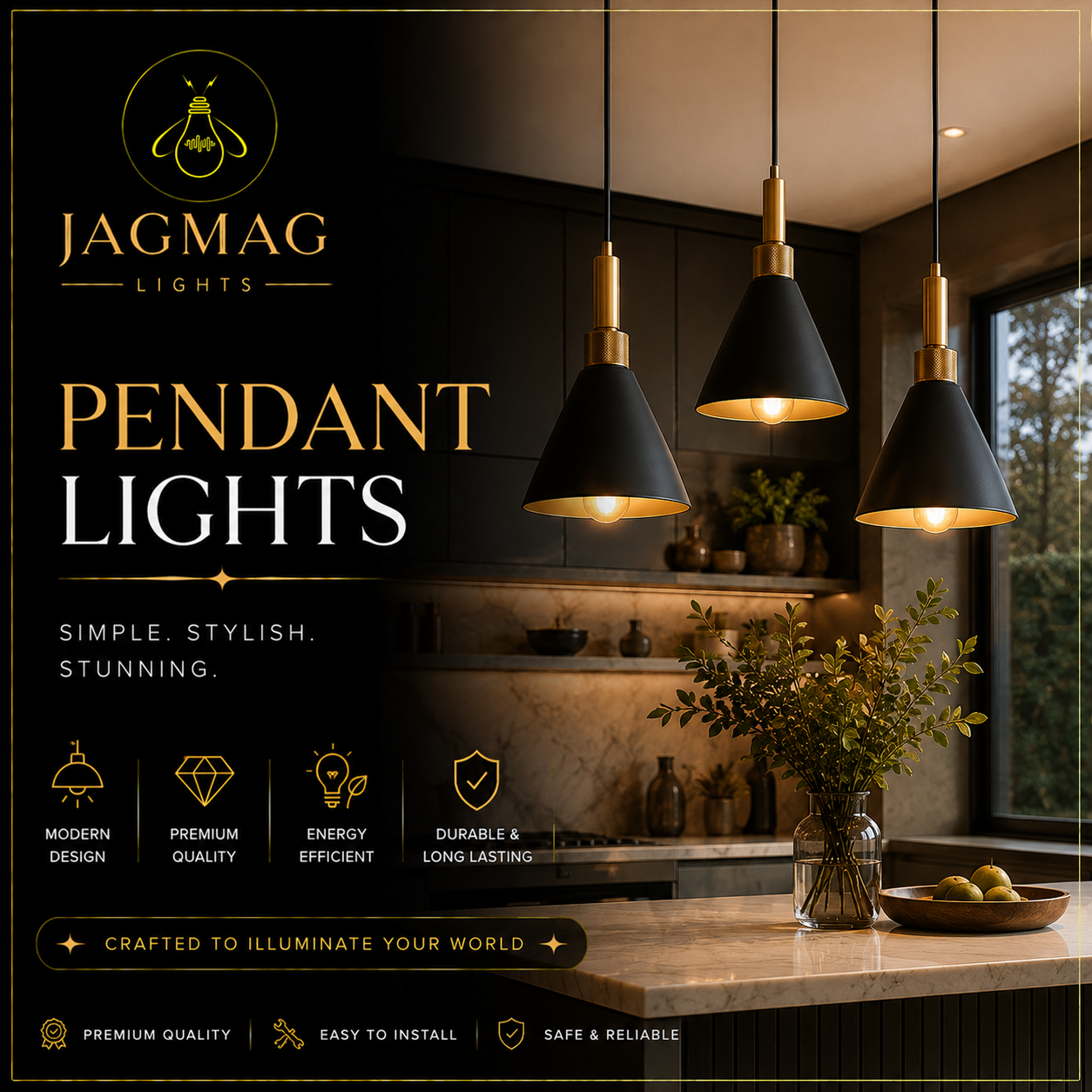 Pendant lights — Jagmag Lights interior