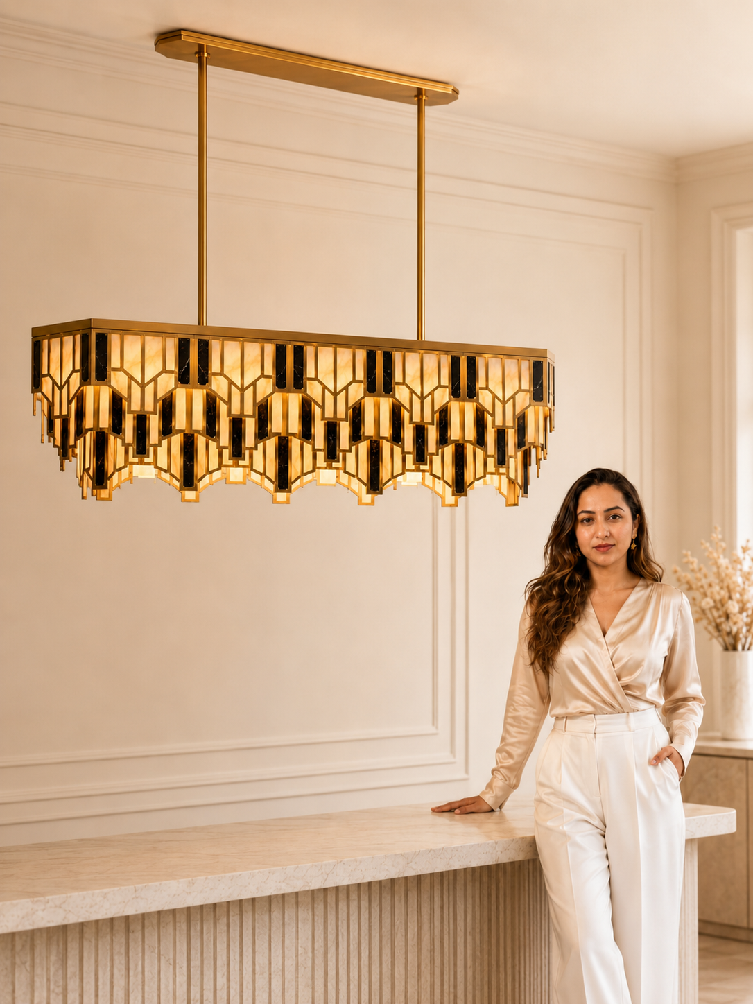 Luxury Jagmag Lights chandelier and wall lighting for Indian homes and hospitality interiors