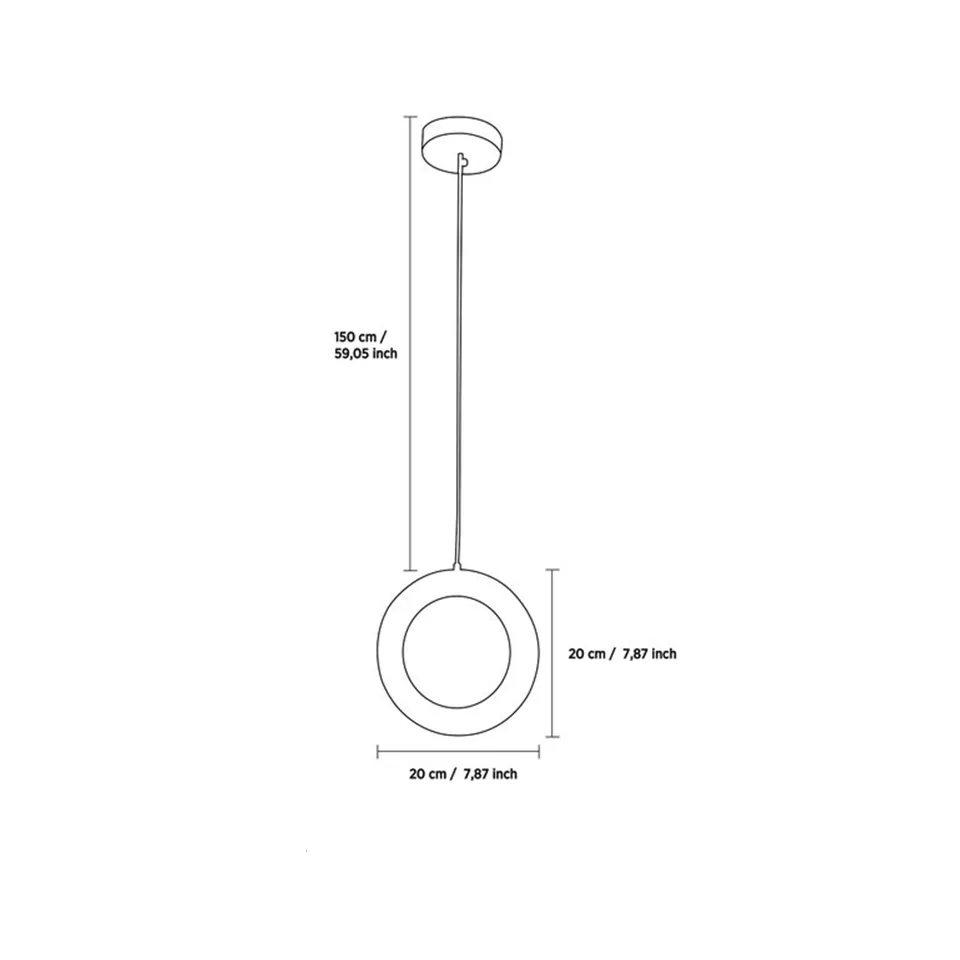 Natural Alabaster Halo Ring Pendant Light – White Stone, 12W LED 3000K, 20 cm | Jagmag Lights 8 Alabaster halo ring pendant light dimensions: diameter 20 cm, height 20 cm, cord length 150 cm